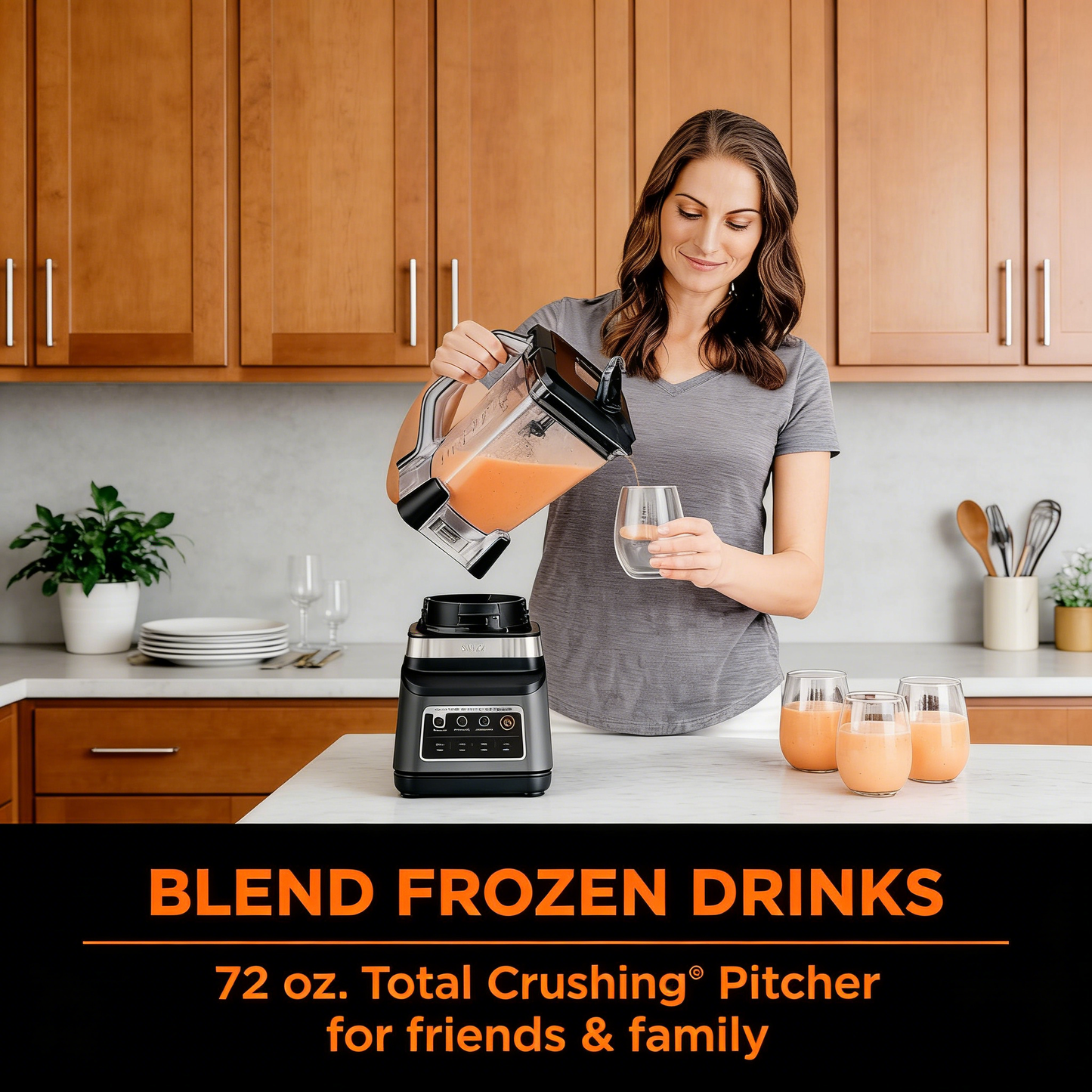 BN751 Professional Plus DUO Blender, 1400 Peak Watts, 3 Auto-IQ Programs for Smoothies