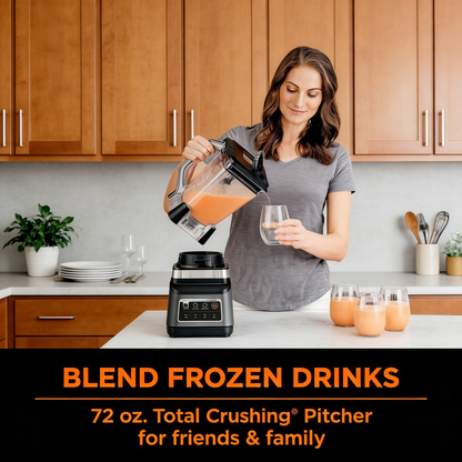 BN751 Professional Plus DUO Blender, 1400 Peak Watts, 3 Auto-IQ Programs for Smoothies