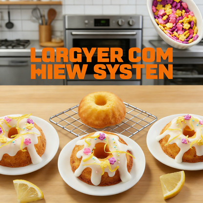 Gold Non-Stick 12-Cavity Mini Fluted Cake Pan, Stainless Steel Bakeware,