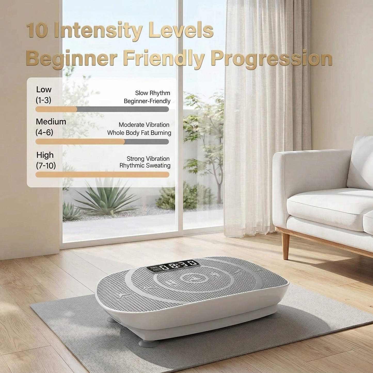 TimberGran™ Vibration Plate: Tone & Slim Legs Faster with Gentle Therapy