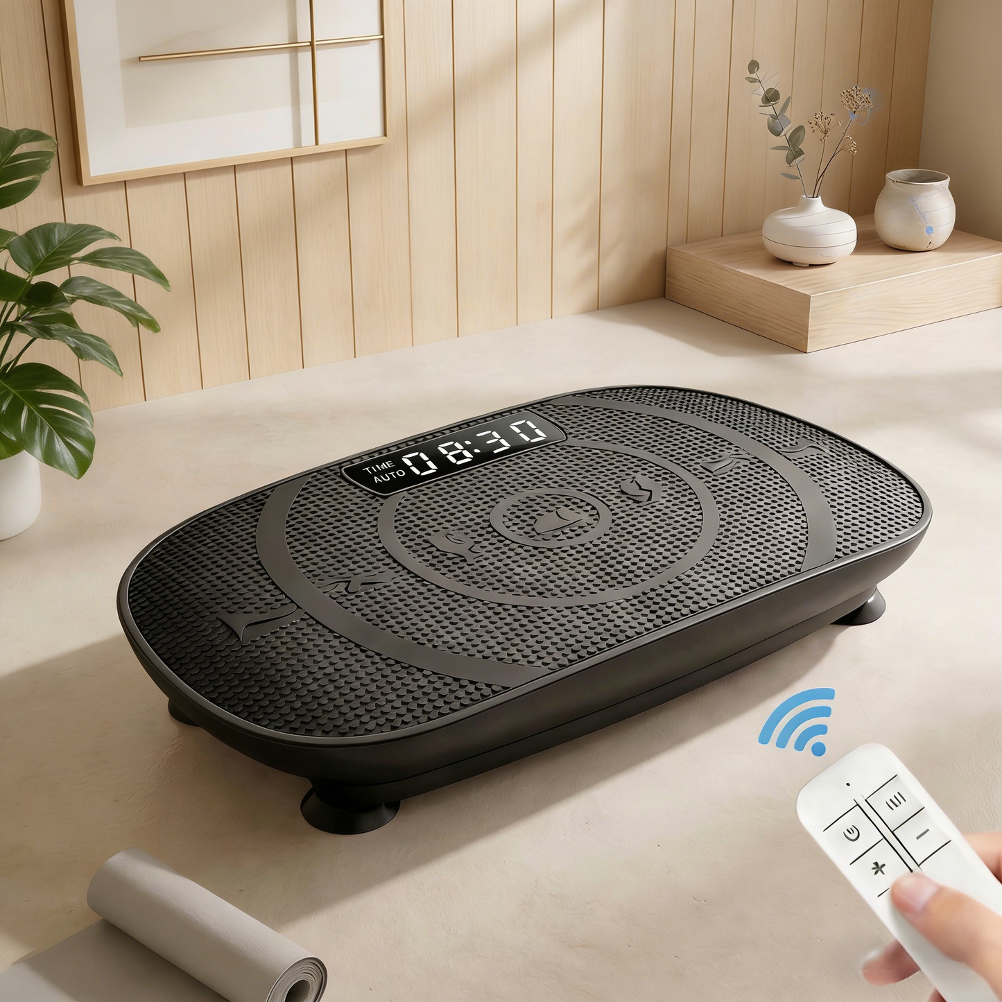 TimberGran™ Vibration Plate: Tone & Slim Legs Faster with Gentle Therapy