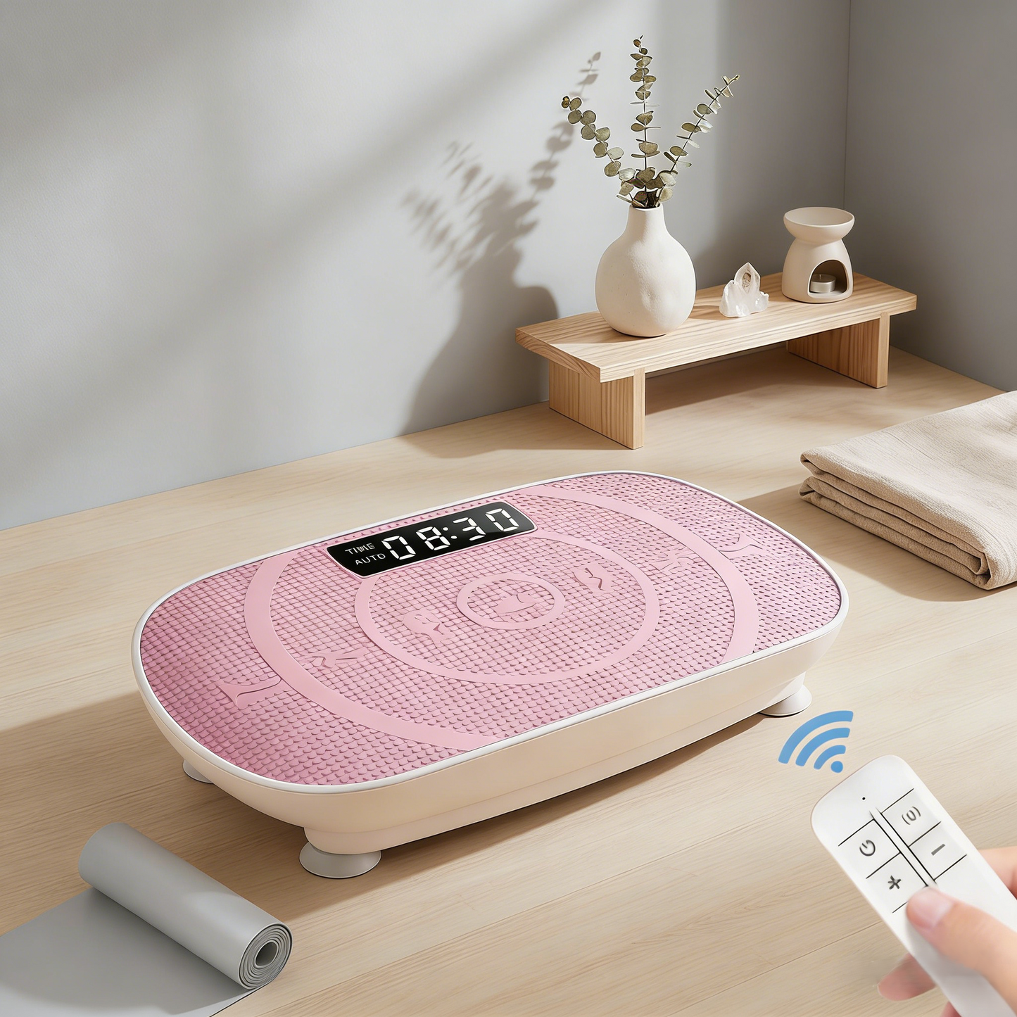 TimberGran™ Vibration Plate: Tone & Slim Legs Faster with Gentle Therapy